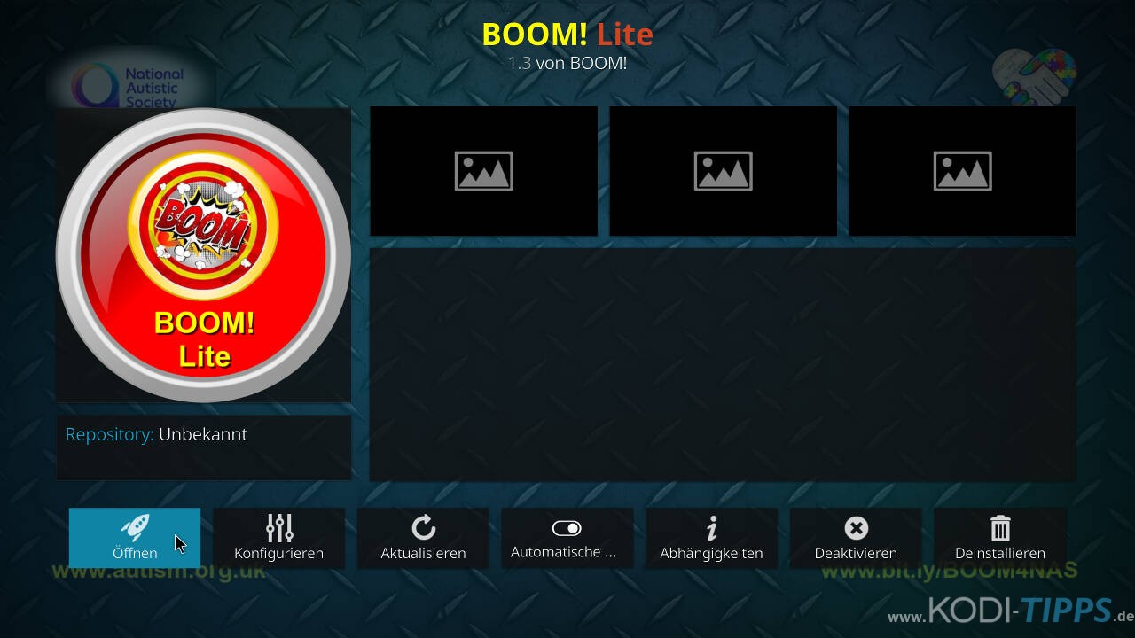 Boom Lite Kodi Addon installieren - Schritt 11