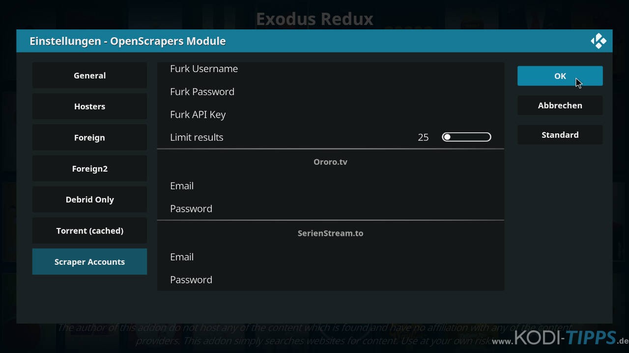 Exodus Redux auf Deutsch umstellen - Schritt 11