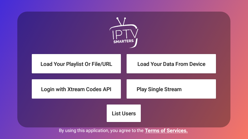 IPTV Smarters Pro Lite APK Android App - Screenshot 2