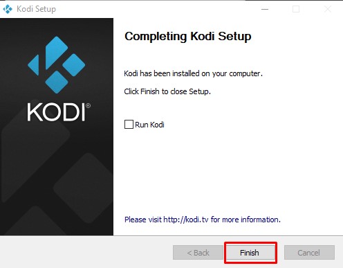 Kodi für Windows installieren: Schritt für Schritt - Schritt 10