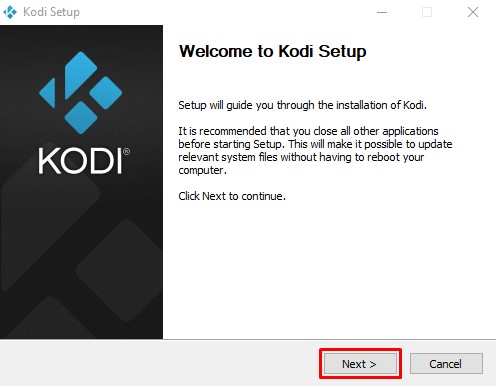 Kodi für Windows installieren: Schritt für Schritt - Schritt 4