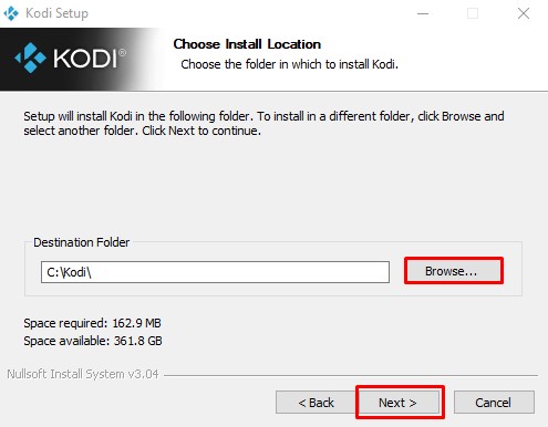 Kodi für Windows installieren: Schritt für Schritt - Schritt 7