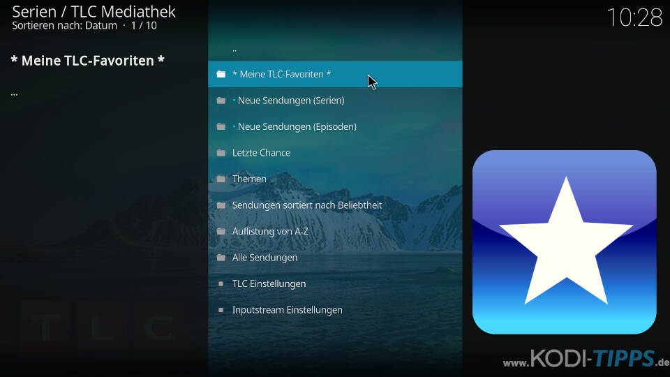 TLC Mediathek Kodi Addon installieren - Schritt 6