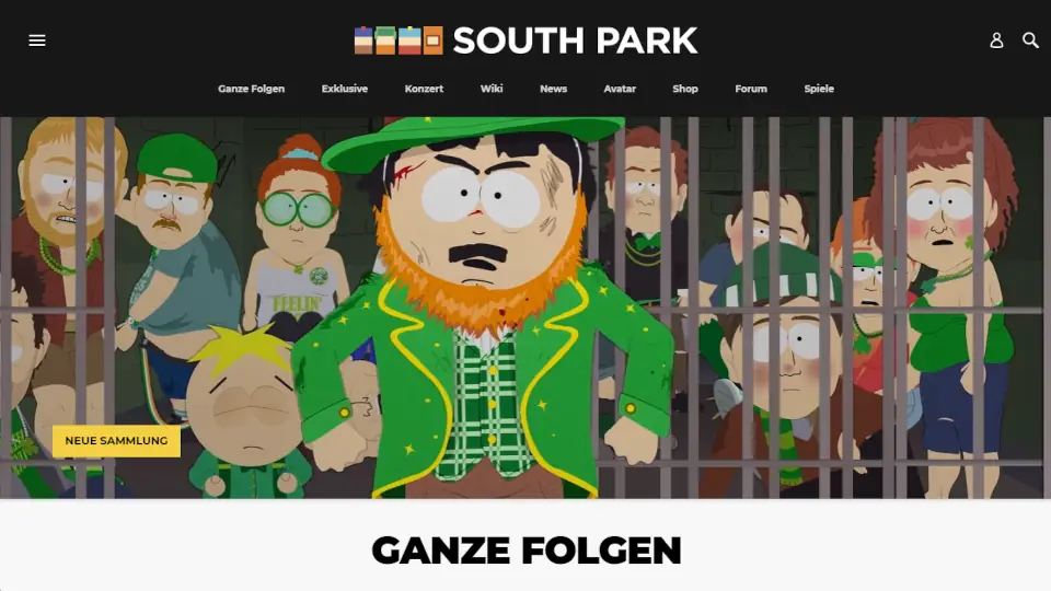 South Park Website