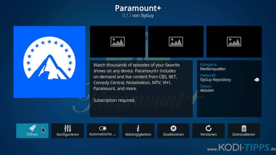 Paramount+ Kodi Addon installieren (Paramount Plus) - Schritt 11